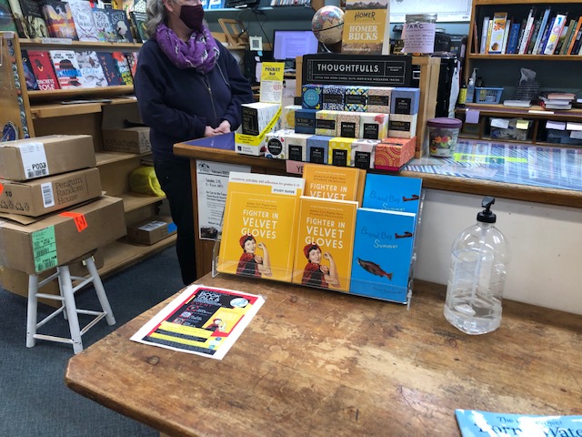 Annie-Boochevers-Books-at-Homer-Bookstore